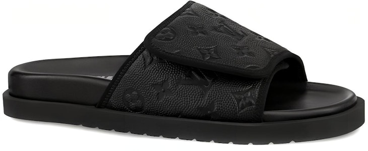 Louis Vuitton NBA x Miami Mule 'Kulit Anak Lembu Hitam' 1A90DX Order Louis Vuitton NBA x Miami Mule 'Kulit Anak Lembu Hitam' 1A90DX