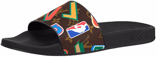 Louis Vuitton NBA x Waterfront Mule 'Black Brown' 1A90DE Louis Vuitton NBA x Waterfront Mule 'Black Brown' 1A90DE