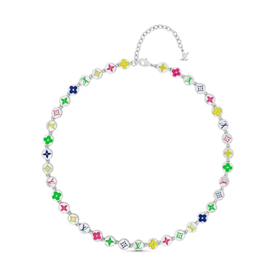 Louis Vuitton Necklace Monogram Colours Multicoloured