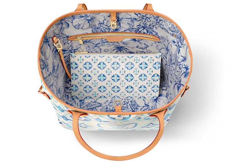 Order 루이비통 네버풀 MM 라군 블루 
