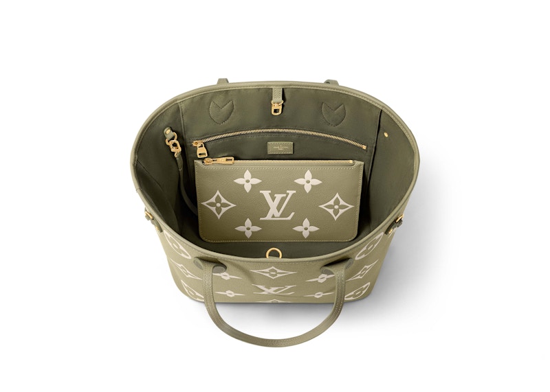 Lookbook Louis Vuitton Neverfull MM Caqui Claro/Crema