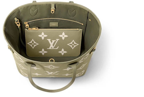 Louis Vuitton Neverfull MM Caqui Claro/Crema Lookbook Louis Vuitton Neverfull MM Caqui Claro/Crema
