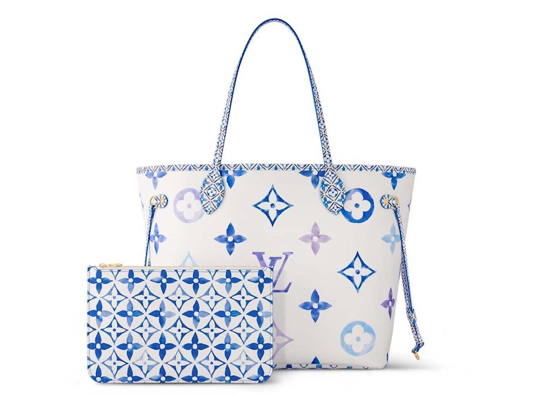 Louis Vuitton Neverfull MM Monogram Blue