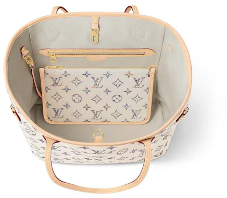 路易威登Neverfull MM多色米色 Lookbook 路易威登Neverfull MM多色米色