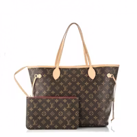 Louis Vuitton Neverfull Monogram MM Cerise Lining Louis Vuitton Neverfull Monogram MM Cerise Lining