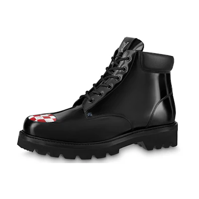 LV Nigo Boot 'Black Fashion Versatile'