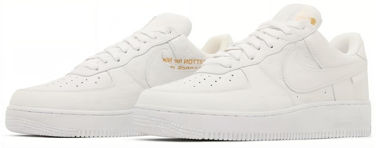 Louis Vuitton Nike Air Force 1 Low x LV 'Blanco' 1A9V87 Lookbook Louis Vuitton Nike Air Force 1 Low x LV 'Blanco' 1A9V87