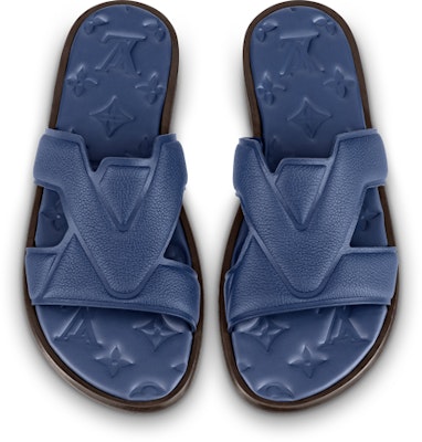 Louis Vuitton Oasis Mule 'Blue' 1AA4E5 Lookbook Louis Vuitton Oasis Mule 'Blue' 1AA4E5
