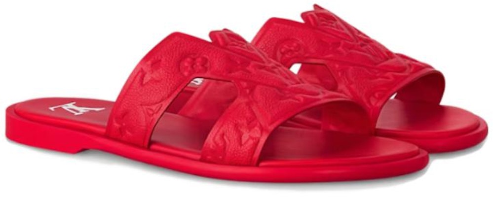 Louis Vuitton Oasis Mule 'Red Leather' 1ACHK0 Lookbook Louis Vuitton Oasis Mule 'Red Leather' 1ACHK0