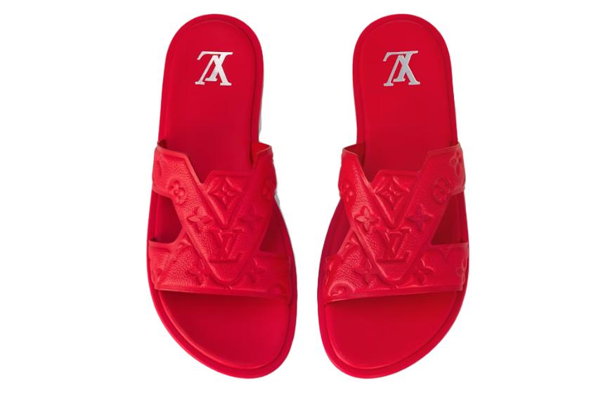 Shop Louis Vuitton Oasis Mule 'Cuero Rojo' 1ACHK0