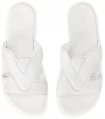 Louis Vuitton Oasis Mule 'White Leather Open-Toe' 1ACVG5 Shop Louis Vuitton Oasis Mule 'White Leather Open-Toe' 1ACVG5