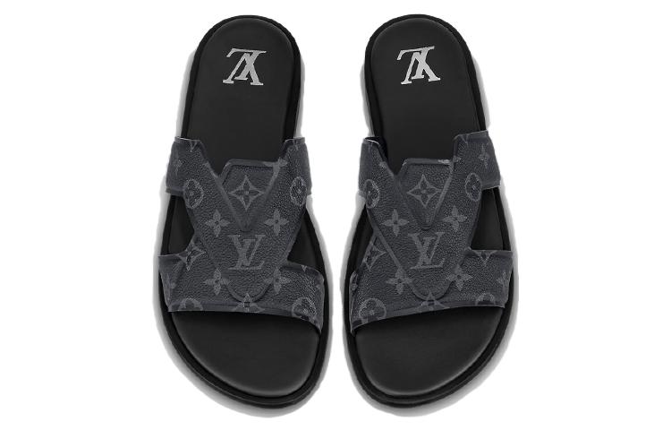 Lookbook Louis Vuitton Oasis Selipar 'Hitam' 1AANBY