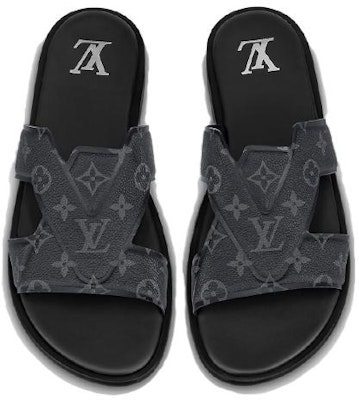 Louis Vuitton Oasis Slide 'Black' 1AANBY Lookbook Louis Vuitton Oasis Slide 'Black' 1AANBY