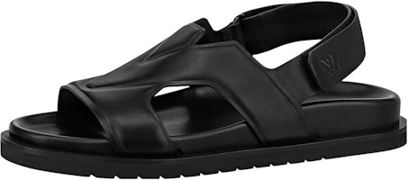 Louis Vuitton Oasis Slide 'Black' 1ABITI Louis Vuitton Oasis Slide 'Black' 1ABITI
