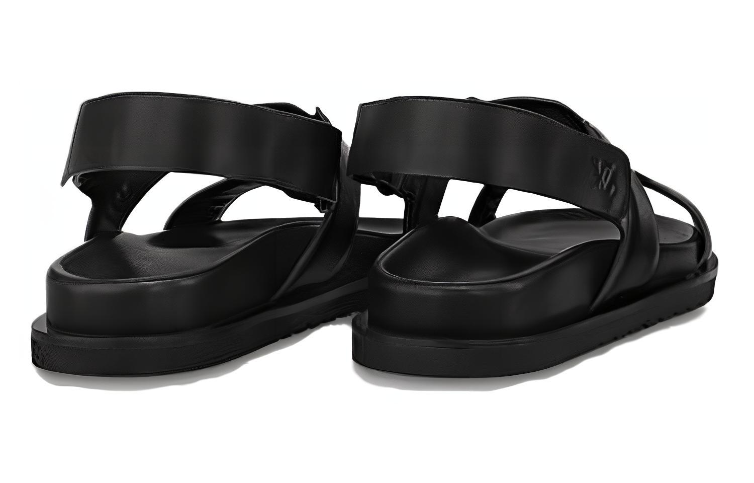 Lookbook 루이비통 오아시스 슬라이드 '블랙' 1ABITI