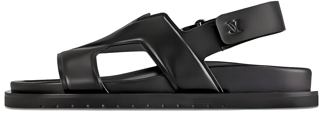 LOUIS VUITTON Oasis 舒適百搭 一字帶涼鞋 男款 黑色 Buy LOUIS VUITTON Oasis 舒適百搭 一字帶涼鞋 男款 黑色