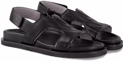 Lookbook Louis Vuitton Oasis Slide 'Black' 1AC5JC