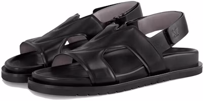 Shop Louis Vuitton Oasis Slide 'Black' 1AC5JC