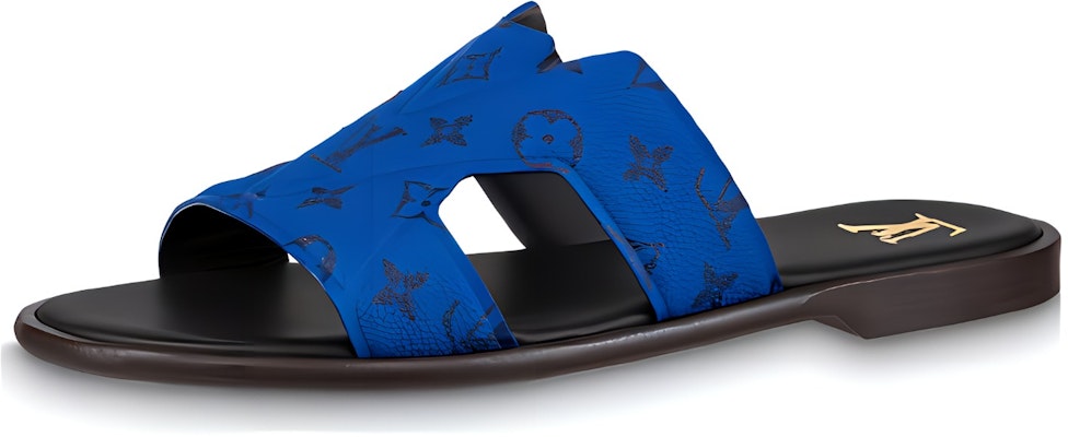 Louis Vuitton Oasis Slide 'Blue' 1AAR3A Buy Louis Vuitton Oasis Slide 'Blue' 1AAR3A