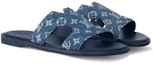 Lookbook Louis Vuitton Selipar Oasis 'Kulit Biru' 1AC69V