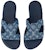 Louis Vuitton Selipar Oasis 'Kulit Biru' 1AC69V