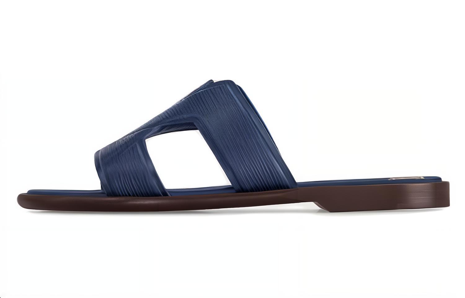 Louis Vuitton Oasis Slide 'Fashion Peep Toe Blue' 1ABNI0