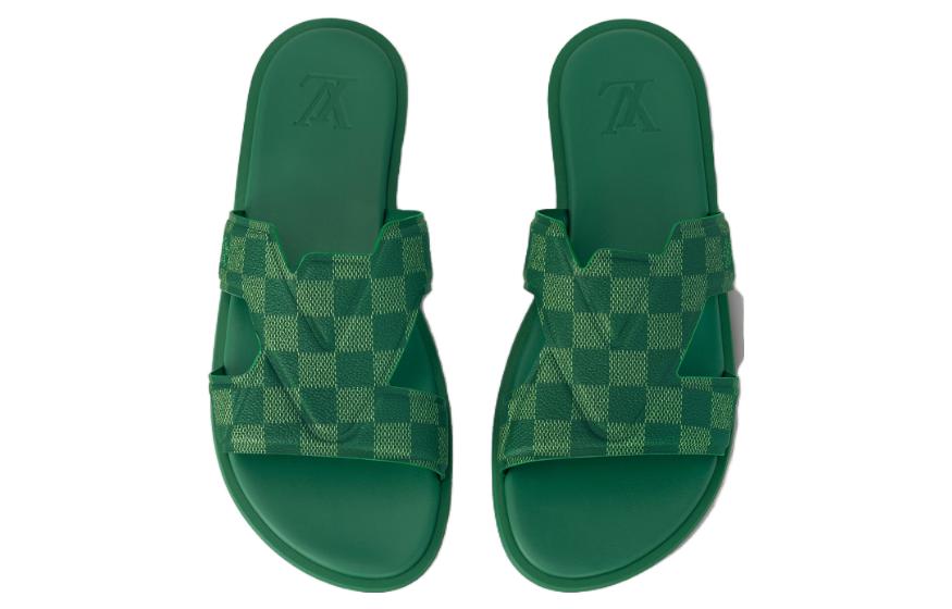 Lookbook Louis Vuitton Oasis Slide 'Hijau' 1AC5EU