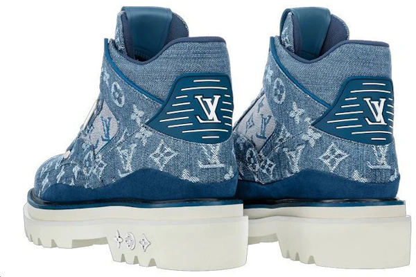 Botas Louis Vuitton Oberkamp Tobilleras 'Denim Monogram' 1A8JTT Shop Botas Louis Vuitton Oberkamp Tobilleras 'Denim Monogram' 1A8JTT
