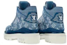 Shop Botas Louis Vuitton Oberkamp Tobilleras 'Denim Monogram' 1A8JTT