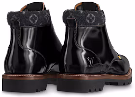 Lookbook Louis Vuitton Oberkampf Boot Ankle 'Kulit Hitam Berkilat' 1A7Z9B