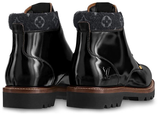 Louis Vuitton Oberkampf Ankle Boot 'Black Patent Leather' 1A7Z9B Lookbook Louis Vuitton Oberkampf Ankle Boot 'Black Patent Leather' 1A7Z9B