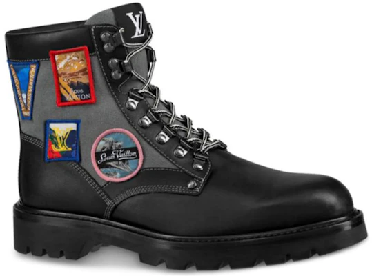 Louis Vuitton Bota Oberkampf Tobillera 'Textil Negro y Cuero de Ternera' 1A4NF0 Order Louis Vuitton Bota Oberkampf Tobillera 'Textil Negro y Cuero de Ternera' 1A4NF0