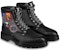 Louis Vuitton Oberkampf Boot Hitam 'Tekstil dan Kulit Lembu' 1A4NF0