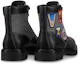Shop Louis Vuitton Bota Oberkampf Tobillera 'Textil Negro y Cuero de Ternera' 1A4NF0