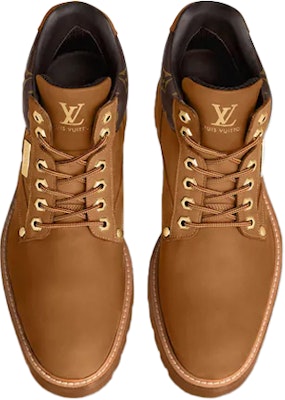 Louis Vuitton Oberkampf Ankle Boot 'Brown' 1A5XG Lookbook Louis Vuitton Oberkampf Ankle Boot 'Brown' 1A5XG