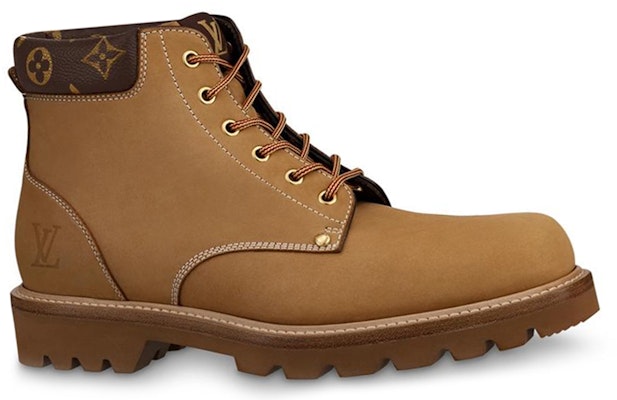 Louis Vuitton Oberkampf Ankle Boot 'Brown Suede' 1A7WMQ Order Louis Vuitton Oberkampf Ankle Boot 'Brown Suede' 1A7WMQ