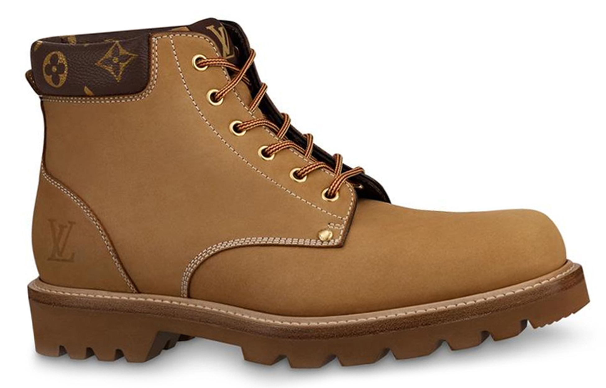 Order Louis Vuitton Oberkampf Enkellaars ''Bruine Suède'' 1A7WMQ