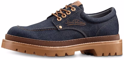 Louis Vuitton Oberkampf Ankle Boot 'Charcoal Denim' 1A3QPE Louis Vuitton Oberkampf Ankle Boot 'Charcoal Denim' 1A3QPE