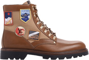 Louis Vuitton Oberkampf Ankle Boot 'Cognac' 1A4NBR Louis Vuitton Oberkampf Ankle Boot 'Cognac' 1A4NBR