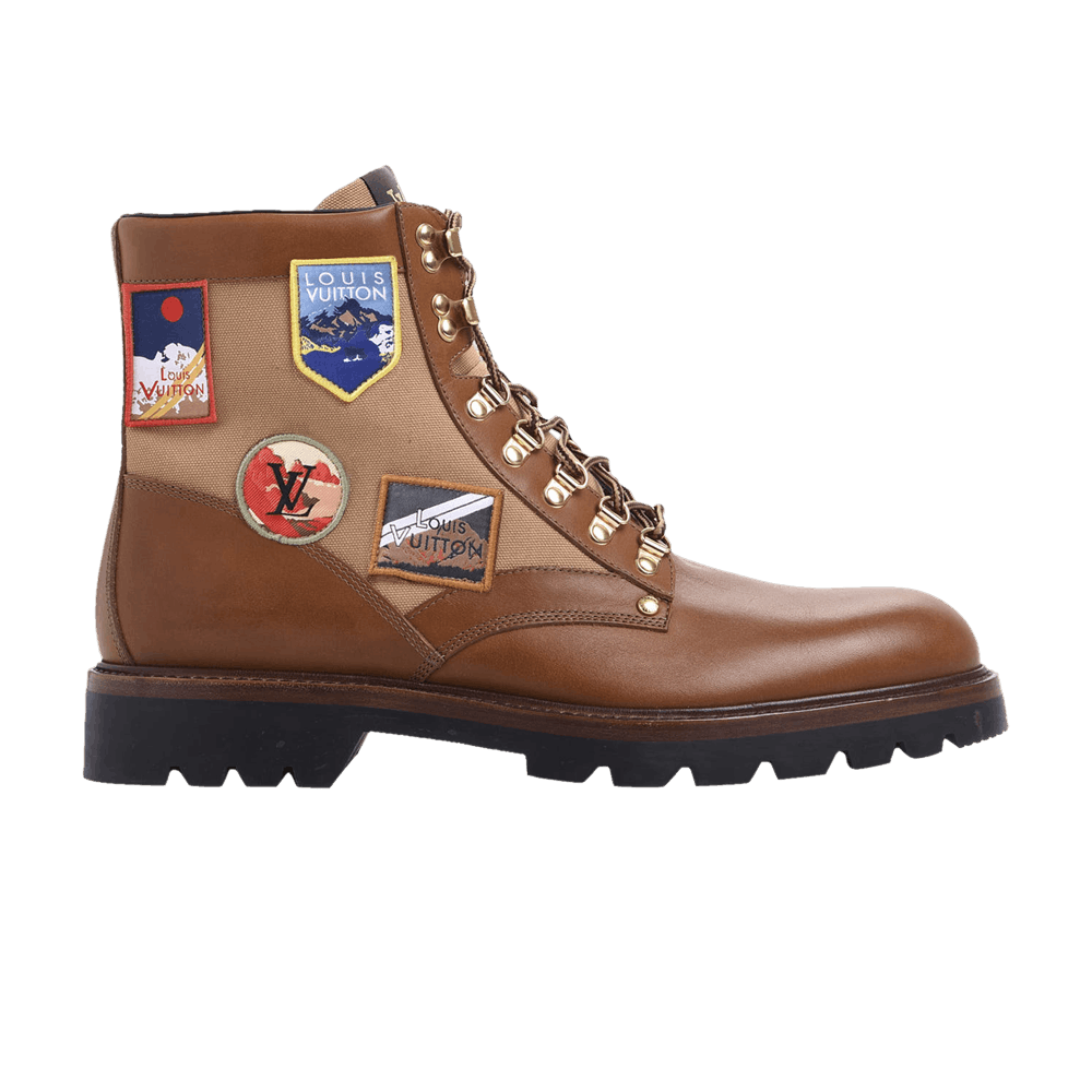 Louis Vuitton Oberkampf Ankle Boot 'Cognac' 1A4NBR