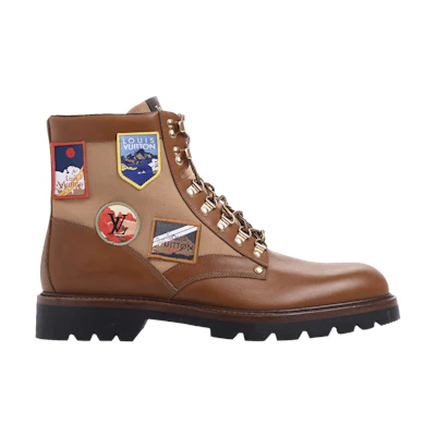 LV Oberkampf Ankle Boot 'Cognac'