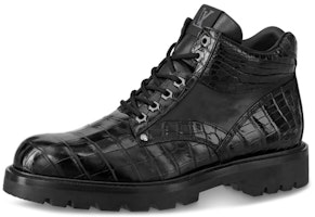 Louis Vuitton Oberkampf Ankle Boot 'Embossed Crocodile Black' 1A5DT0 Louis Vuitton Oberkampf Ankle Boot 'Embossed Crocodile Black' 1A5DT0