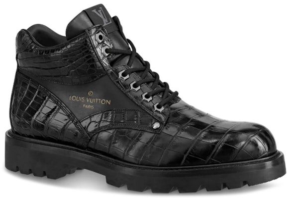 But Louis Vuitton Oberkampf Ankle Boot 'Embossed Crocodile Hitam' 1A5DT0 Order But Louis Vuitton Oberkampf Ankle Boot 'Embossed Crocodile Hitam' 1A5DT0