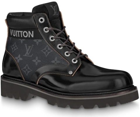 Louis Vuitton Oberkampf Ankle Sneakers 'Monogram Black' 1A8ZG1 Order Louis Vuitton Oberkampf Ankle Sneakers 'Monogram Black' 1A8ZG1
