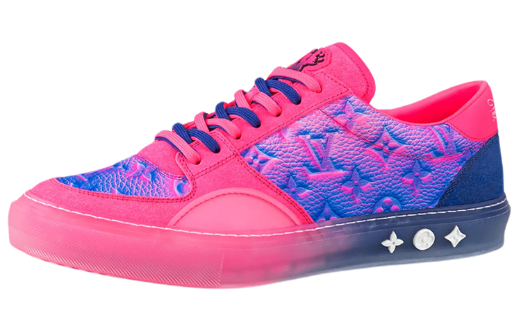 Beli Louis Vuitton Ollie Richelieu Sneakers 'Pink' 1A9UY7 Novelship