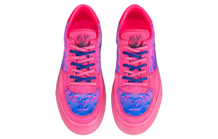 Lookbook 루이비통 올리 리슐리 스니커즈 '핑크' 1A9UY7