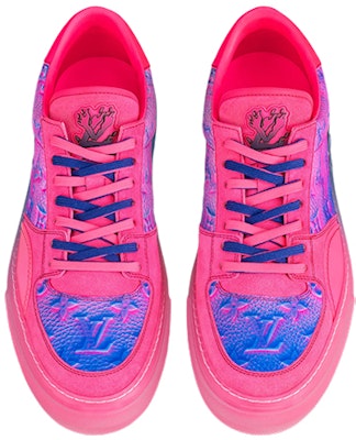 루이비통 올리 리슐리 스니커즈 '핑크' 1A9UY7 Lookbook 루이비통 올리 리슐리 스니커즈 '핑크' 1A9UY7