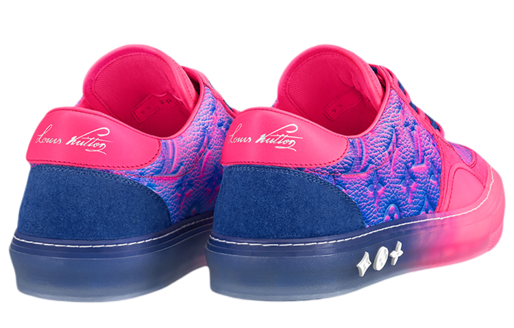 Shop 루이비통 올리 리슐리 스니커즈 '핑크' 1A9UY7