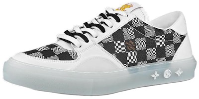 Louis Vuitton Ollie Skateboard Sneakers 'White Black' 1A8Q28 Louis Vuitton Ollie Skateboard Sneakers 'White Black' 1A8Q28