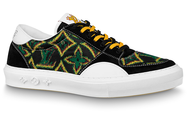 Order Sneakers Louis Vuitton Ollie ''Nero Verde Giallo'' 1A8Q71